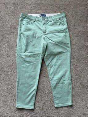 Women’s Democracy Mint Green Jeans Pants- Size 14p